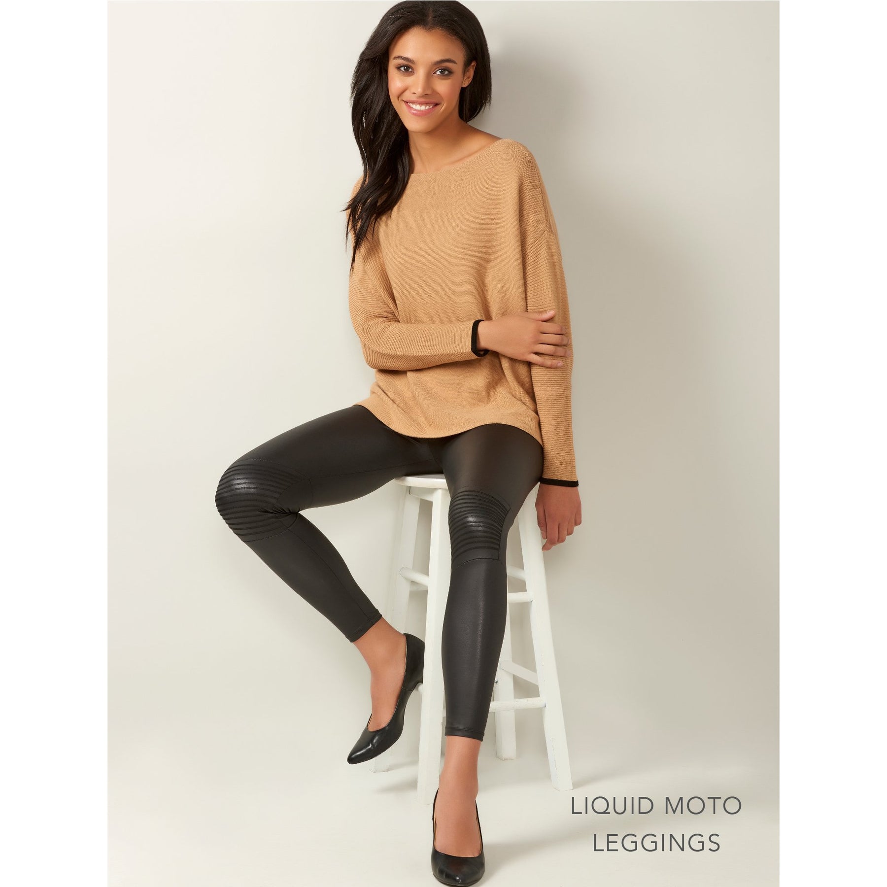 7 For All Mankind Faux Leather Moto Leggings Black | Black leggings, Moto  leggings, Leather moto